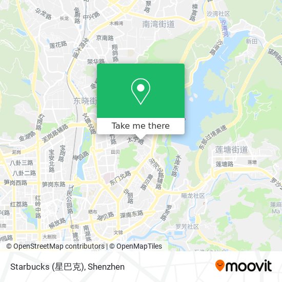 Starbucks (星巴克) map