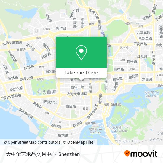 大中华艺术品交易中心 map