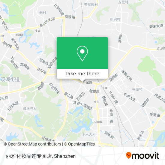 丽雅化妆品连专卖店 map