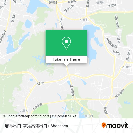 麻布出口(南光高速出口) map