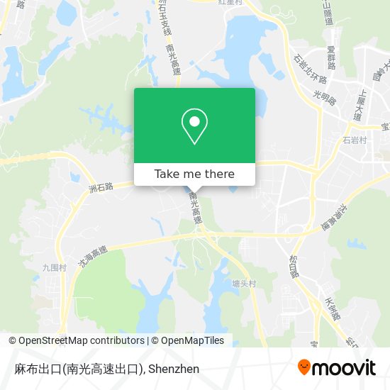麻布出口(南光高速出口) map