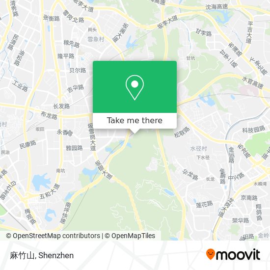 麻竹山 map