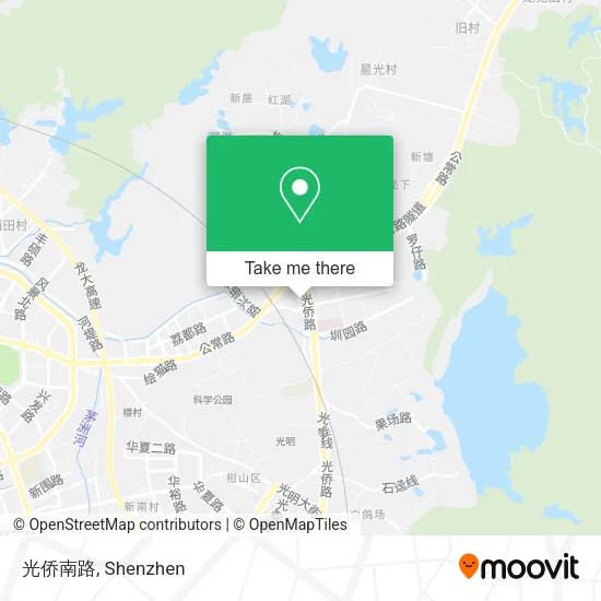 光侨南路 map