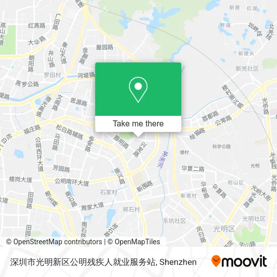深圳市光明新区公明残疾人就业服务站 map