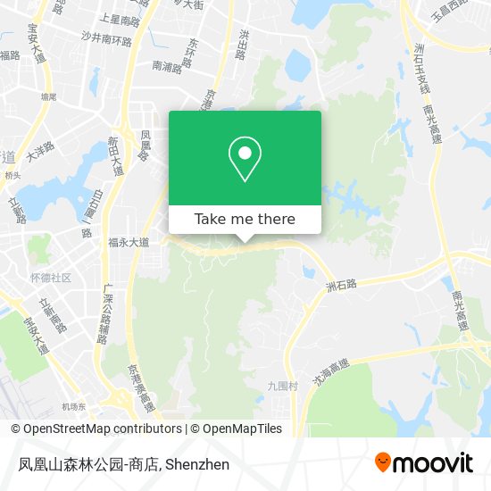 凤凰山森林公园-商店 map