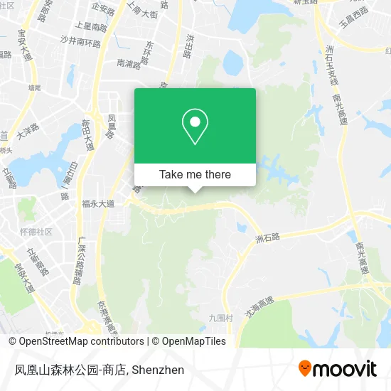 凤凰山森林公园-商店 map