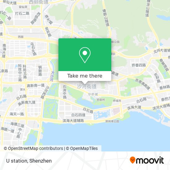 U station map
