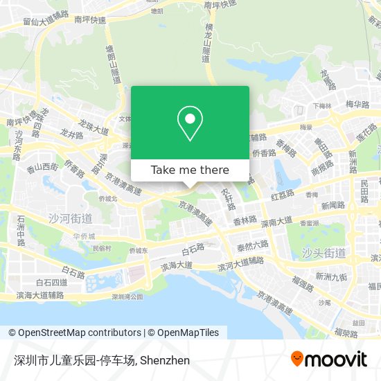 深圳市儿童乐园-停车场 map