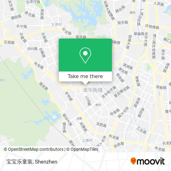 宝宝乐童装 map