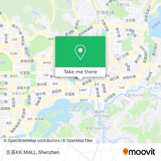 京基KK MALL map