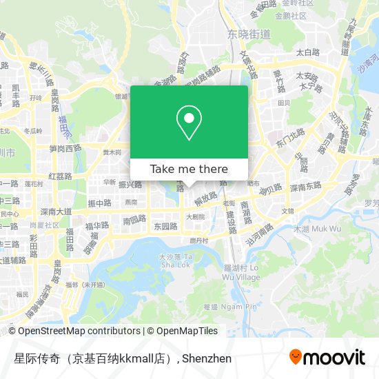 星际传奇（京基百纳kkmall店） map