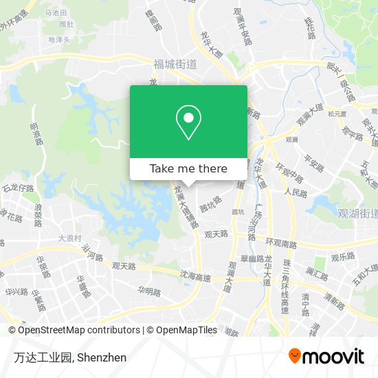 万达工业园 map