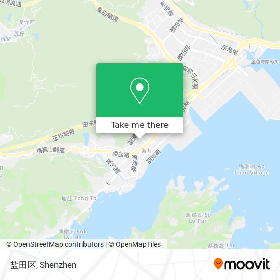 盐田区 map