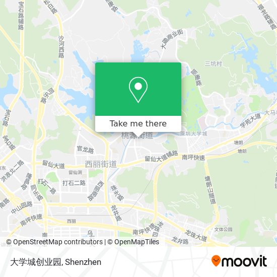 大学城创业园 map