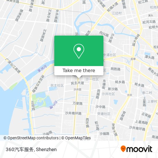 360汽车服务 map