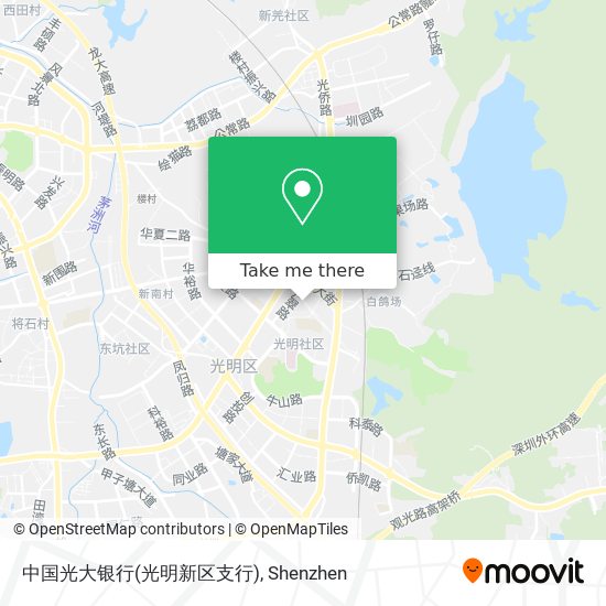 中国光大银行(光明新区支行) map