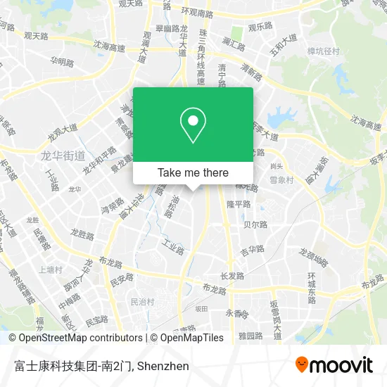 富士康科技集团-南2门 map