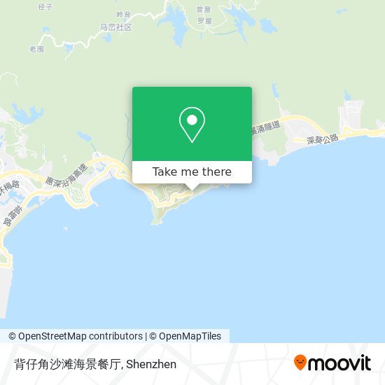 背仔角沙滩海景餐厅 map