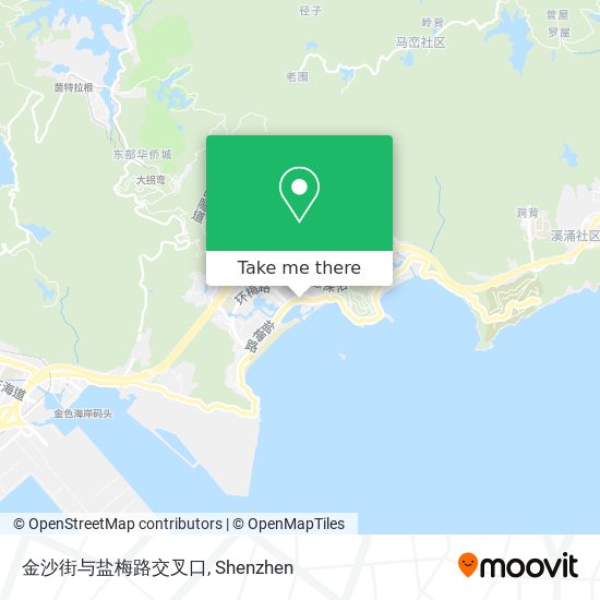 金沙街与盐梅路交叉口 map