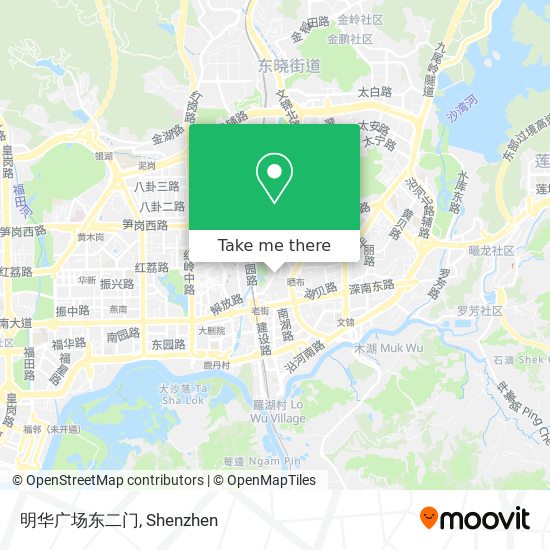 明华广场东二门 map