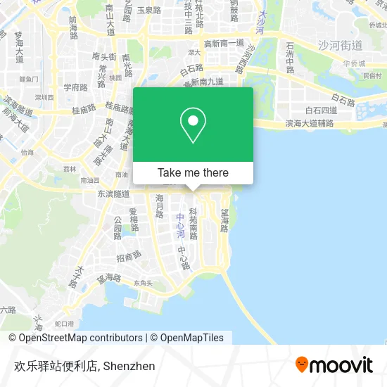 欢乐驿站便利店 map