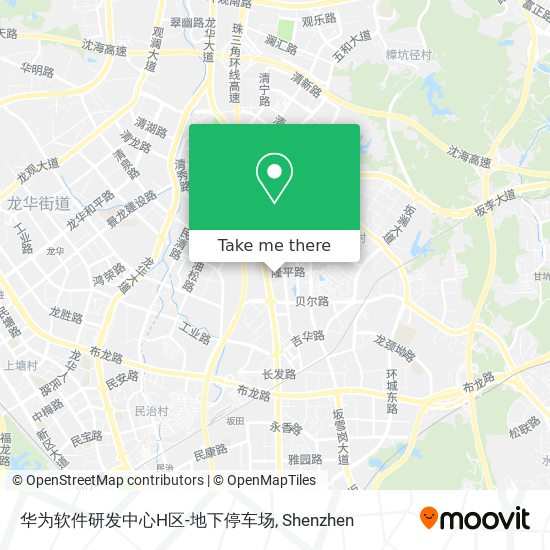 华为软件研发中心H区-地下停车场 map