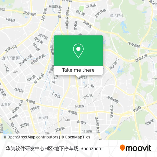 华为软件研发中心H区-地下停车场 map