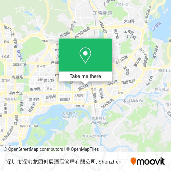 深圳市深港龙园创展酒店管理有限公司 map