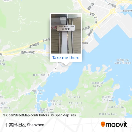 中英街社区 map