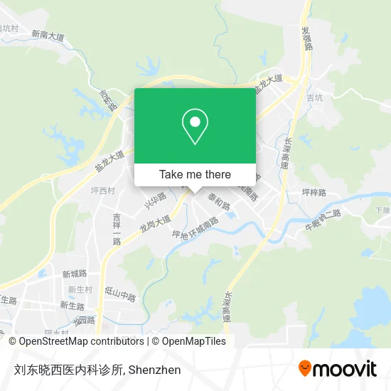 刘东晓西医内科诊所 map