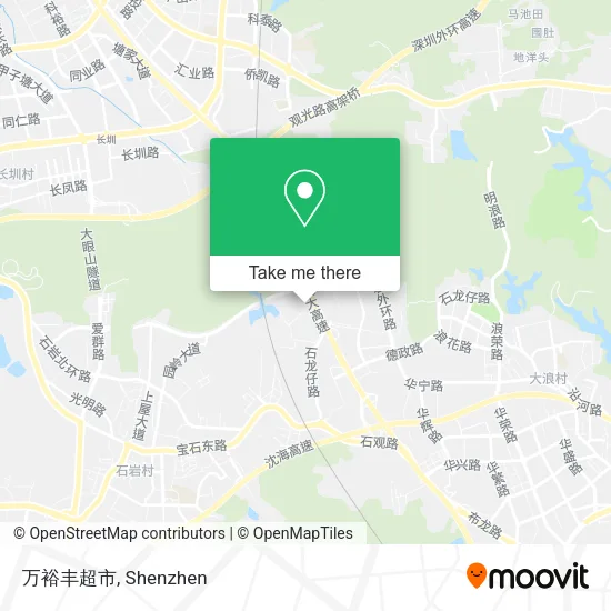 万裕丰超市 map