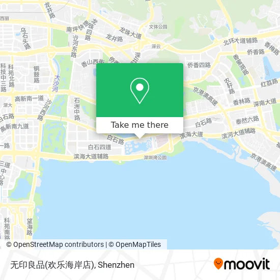 无印良品(欢乐海岸店) map