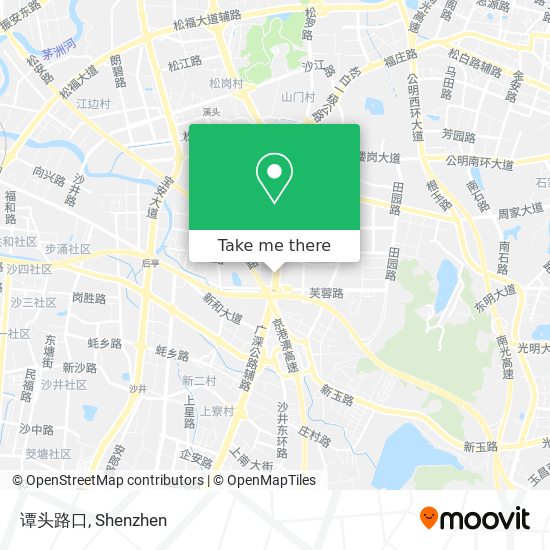 谭头路口 map