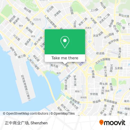 正中商业广场 map