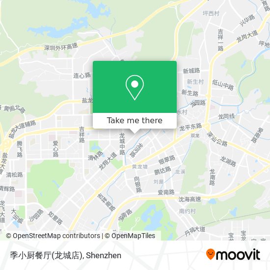 季小厨餐厅(龙城店) map