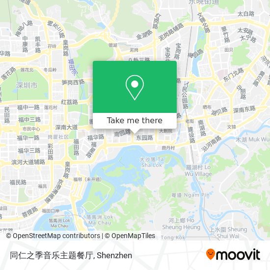 同仁之季音乐主题餐厅 map