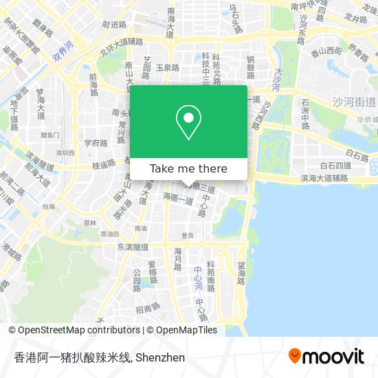 香港阿一猪扒酸辣米线 map
