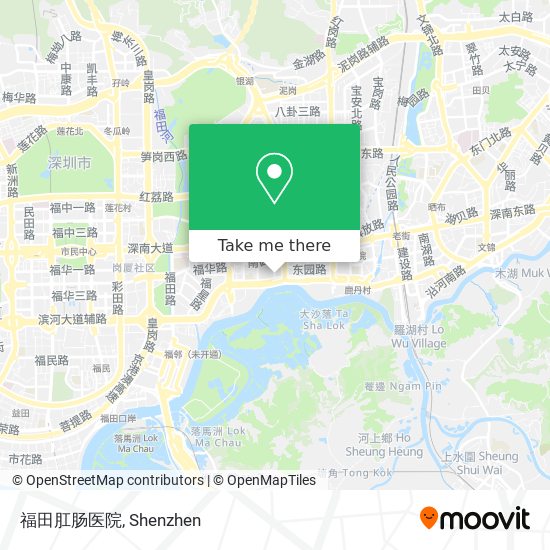 福田肛肠医院 map