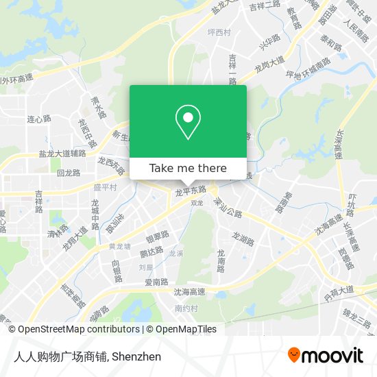 人人购物广场商铺 map