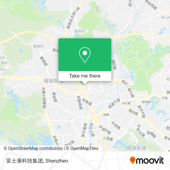 富士康科技集团 map