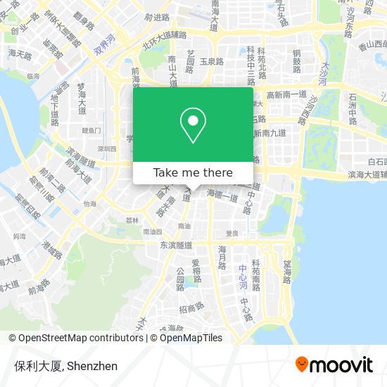 保利大厦 map