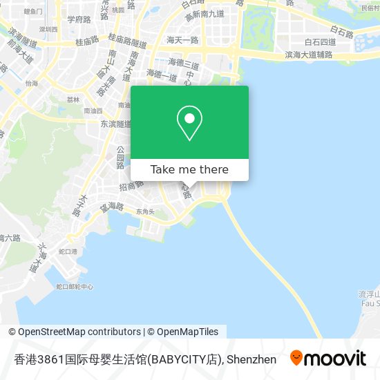香港3861国际母婴生活馆(BABYCITY店) map
