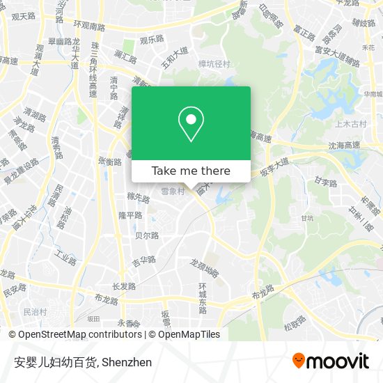 安婴儿妇幼百货 map