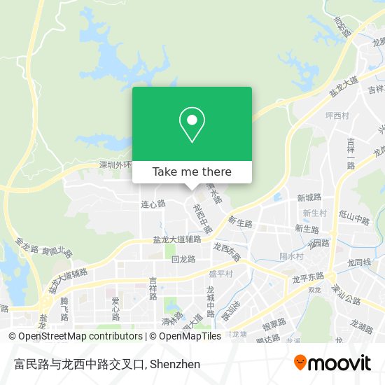 富民路与龙西中路交叉口 map