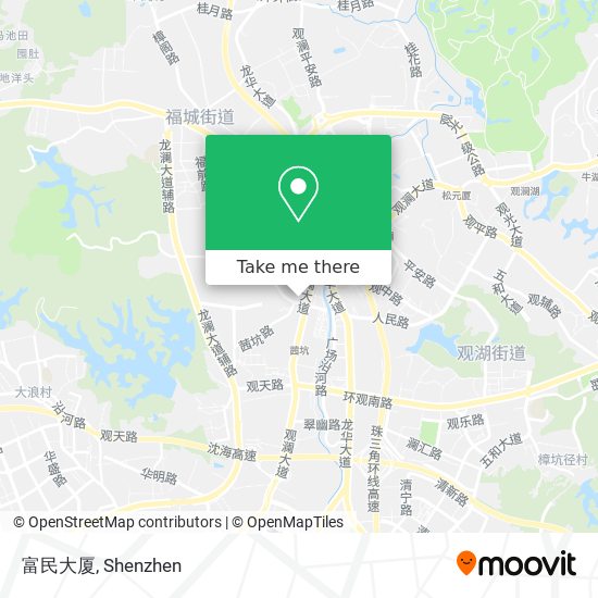 富民大厦 map