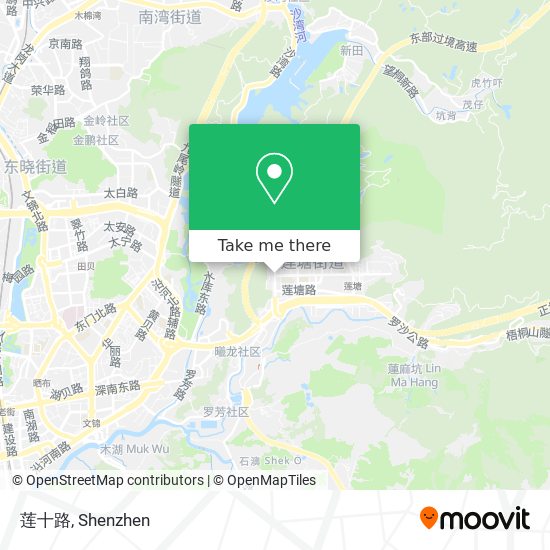 莲十路 map