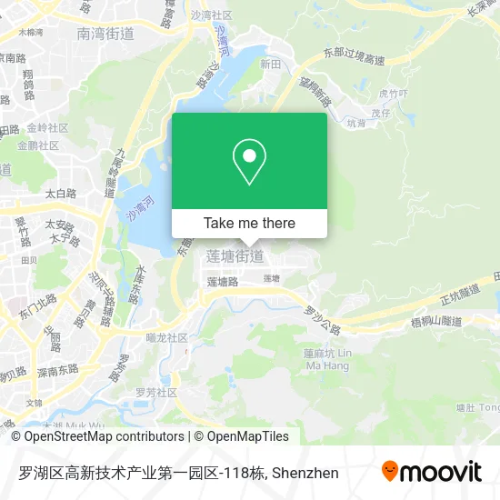 罗湖区高新技术产业第一园区-118栋 map