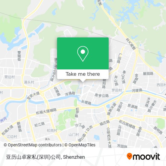 亚历山卓家私(深圳)公司 map