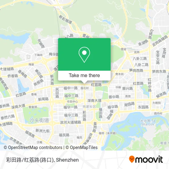 彩田路/红荔路(路口) map