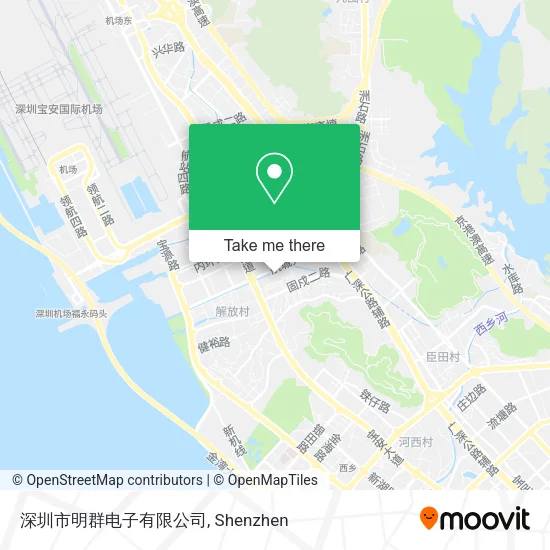 深圳市明群电子有限公司 map